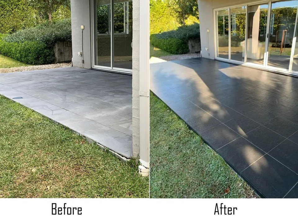 Stone cleaning and sealing